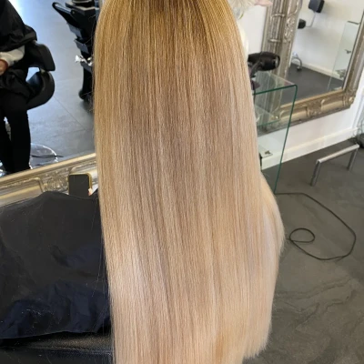 bild nachher balayage faerbung