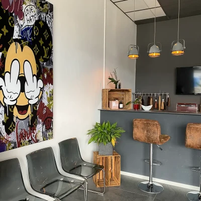 studio eingangsbereich